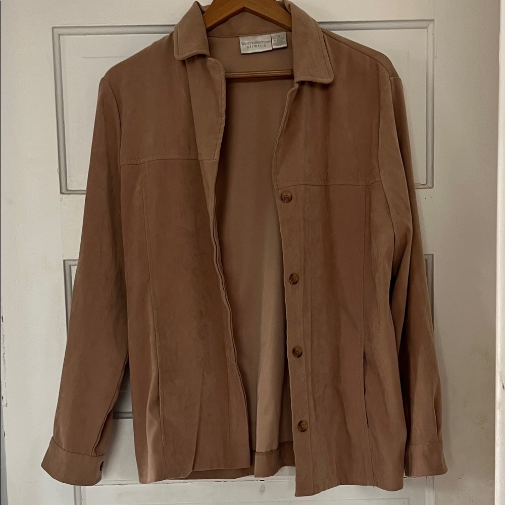 Worthington Tan Stretch Blazer